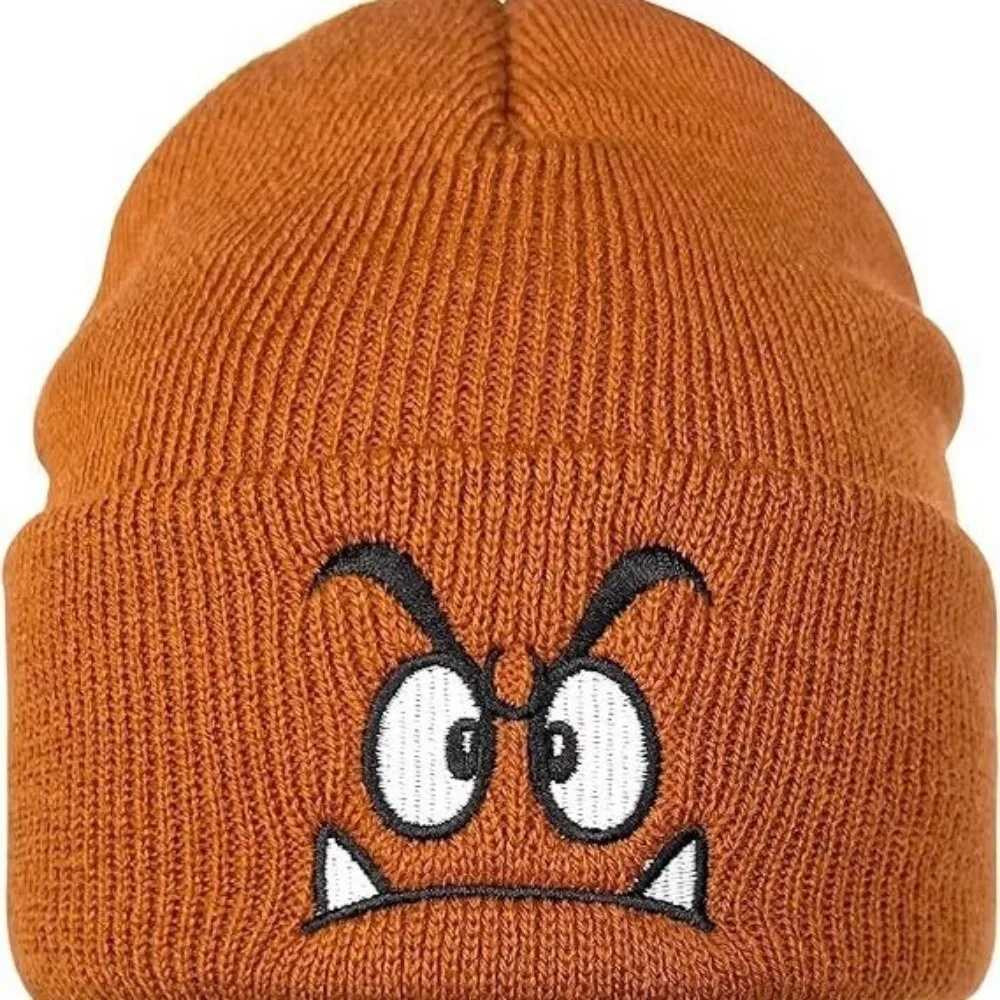Beanie/Skull Caps New Warm Knit Hat Angry Expression Embroidered Winter Warm Hat Leisure Beanie Hat Outdoor SportsT261017