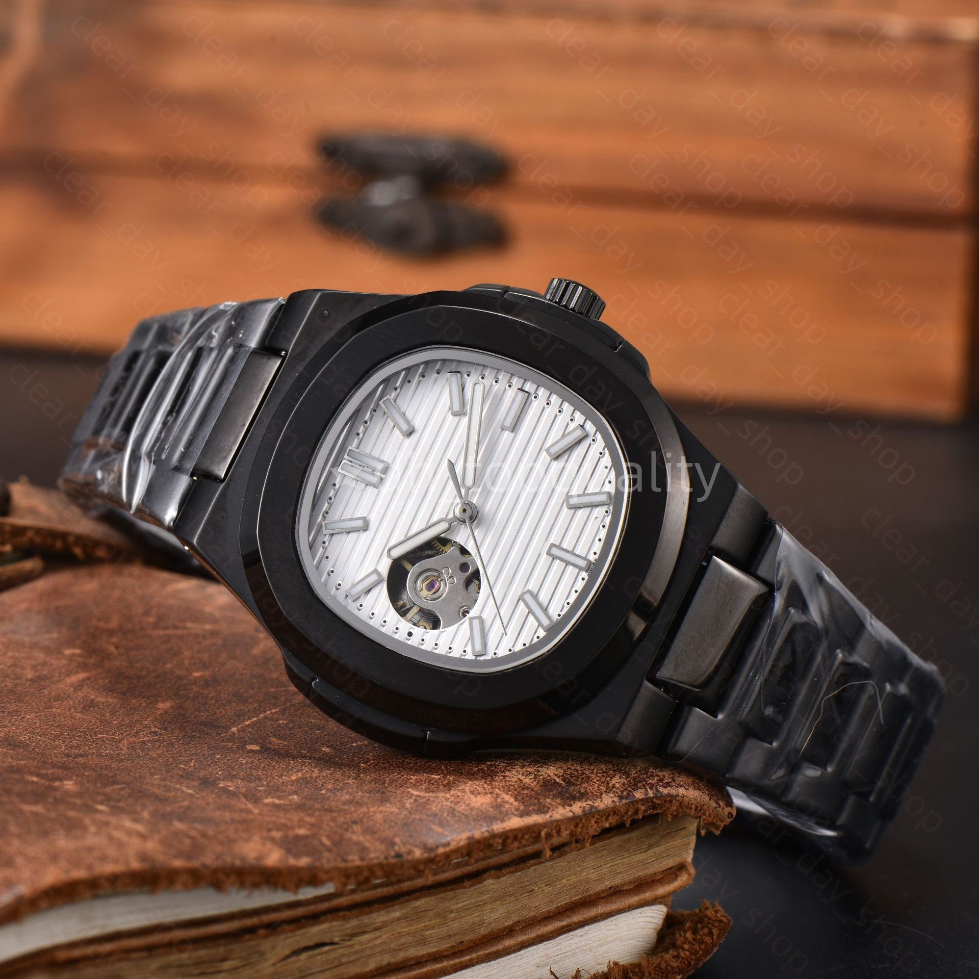 AAA Mens Luxury Ptek Philip Watch Man Designer Nautilius Watch Man Pataked Philipeitly Watch Woman Watch Quartz Mechanical Automatic Watch 034