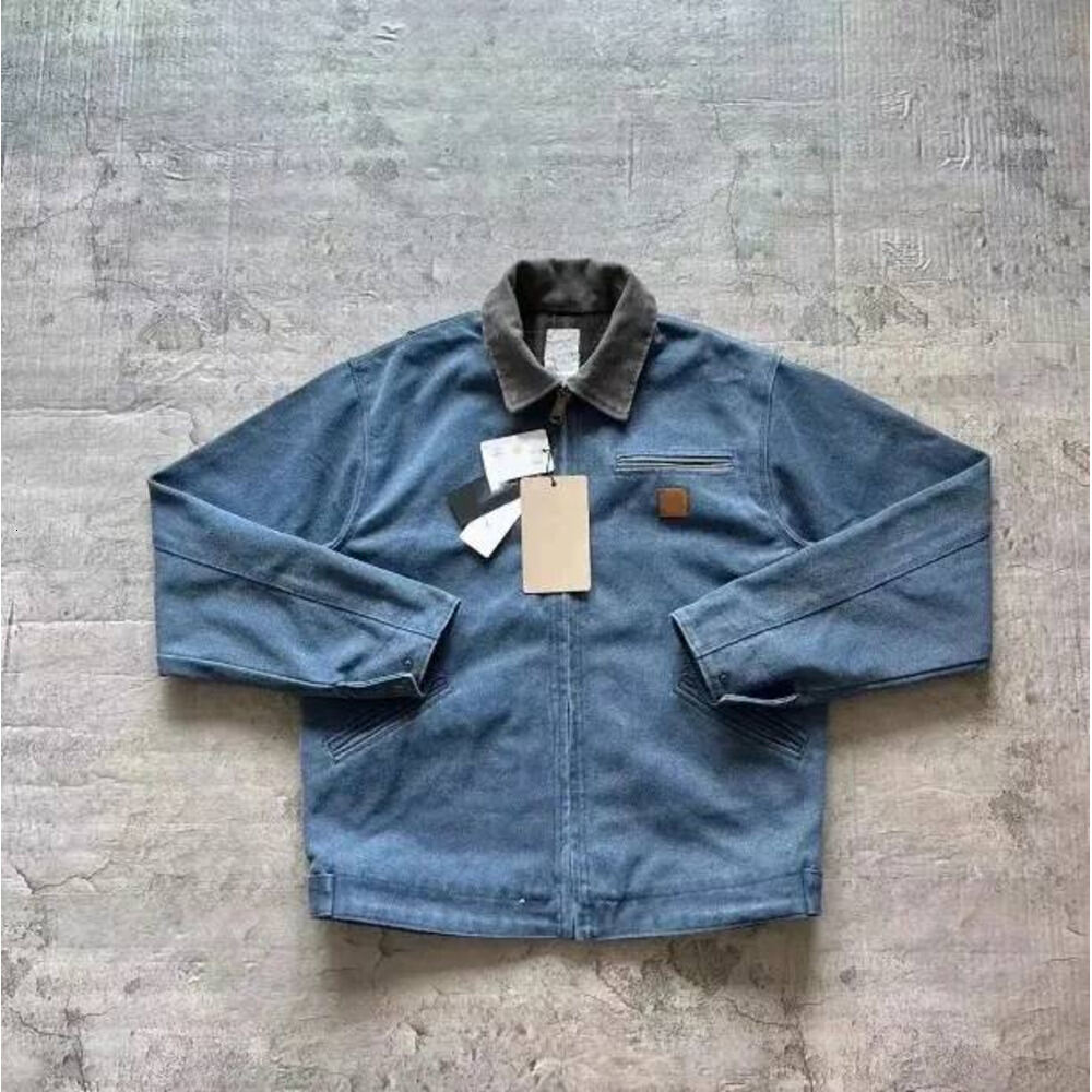 Cars Hartly Jacket High Quality Mens Designer Jacket Vintageclothingstyle Top Cotton Detroit Classic Trend Brand Jacket Carhatterlys 242