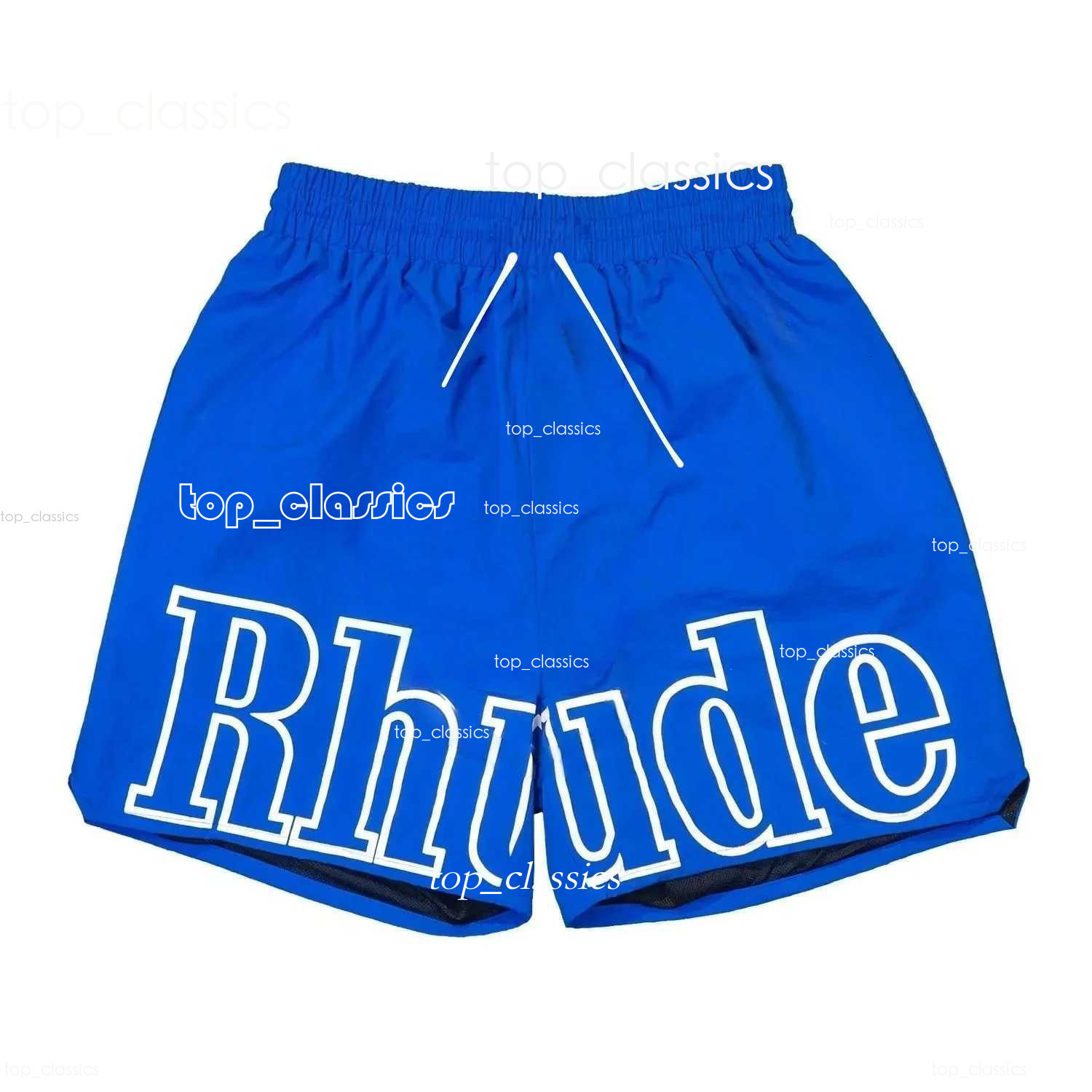 2026 Summer Ruhudes Shorts High Strt Trend Casual Shorts Hip Hop Men Women Loose Breathable Quick Drying Mesh Rhuds Sports Shorts 6cc