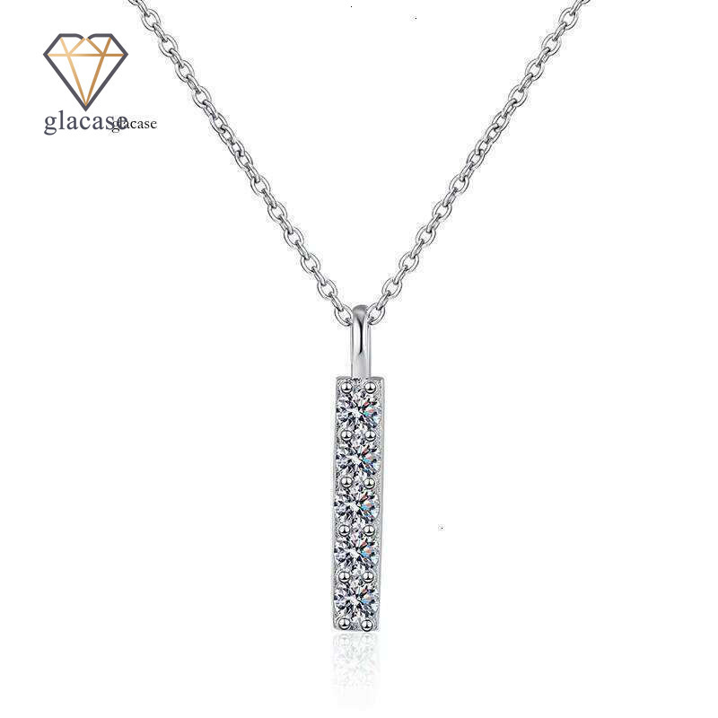 S Pure Sier Full Inlay Necklace Luxurious Secondary Classic Style Wedding or Gift