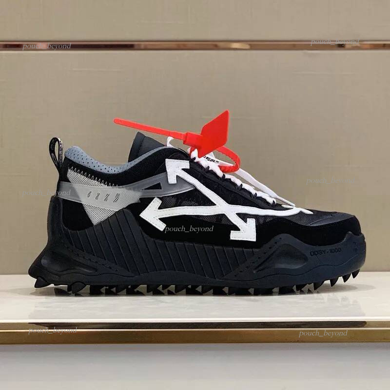 off white shoes designer off shoes Collaboration Mesh Arrow Dad Shoes for Women and Men Couple Height Increasing Thick Sole Casual Sports Sneakers o