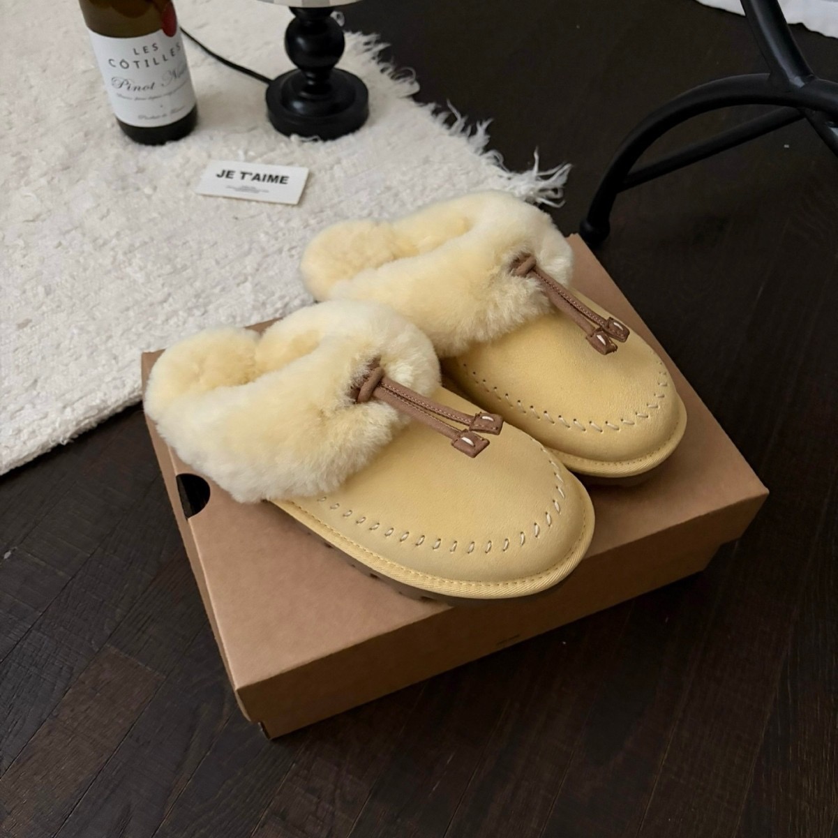 Slippers Fashion Fluffy Platform For Women 2025 Winter Plush Warm Cotton Shoes Woman Comfort Non Slip Unisex Home designer shoes