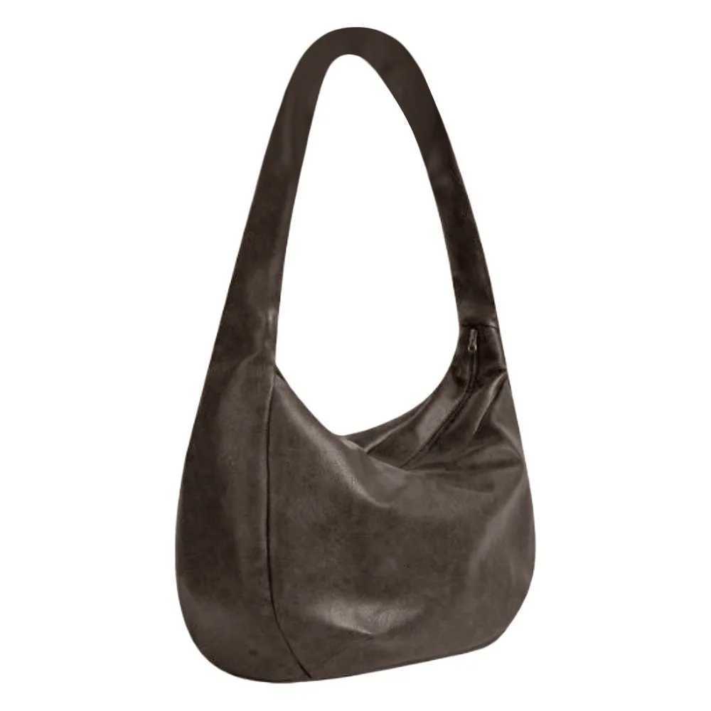 Designer Vintage Bag Totes Style Tote Men's Crossbody Bag PU Leather Large Capacity Shoder Bag Large Size Pleated Tote Bag Daily J261016