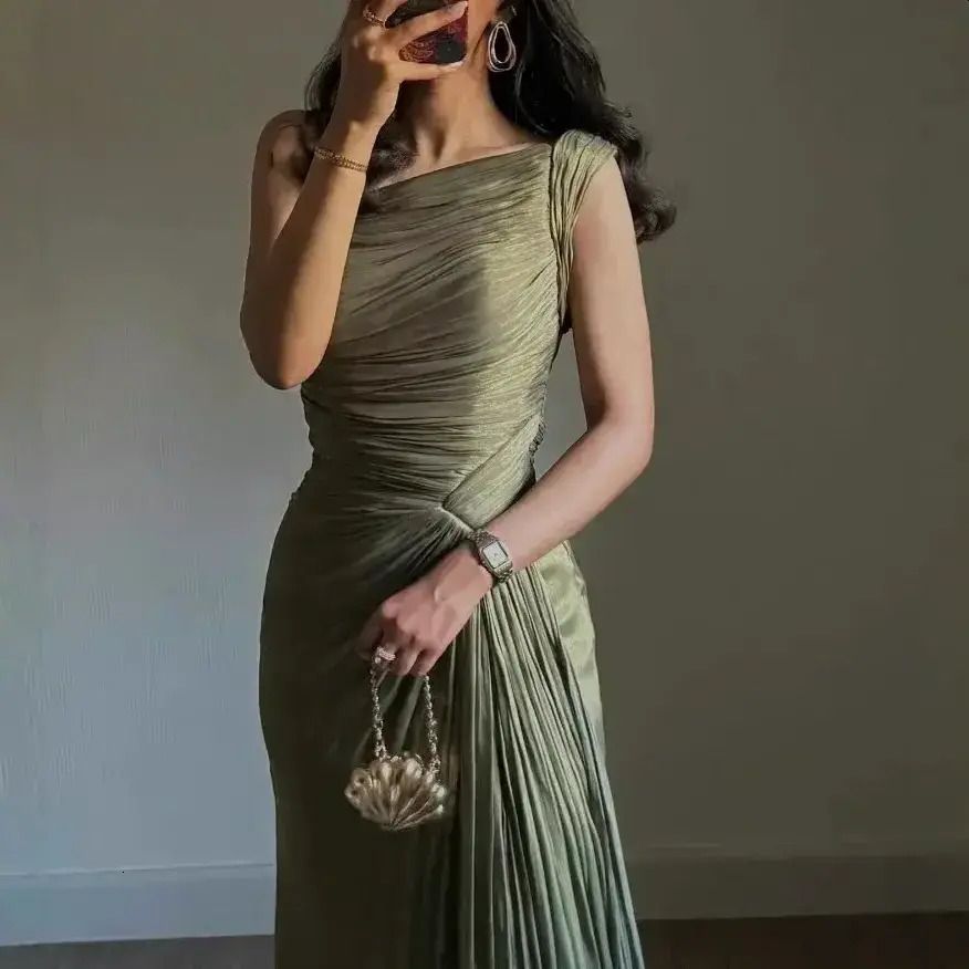 Urban Sexy Dress Autumn Winter Corseted Pleated Evening Dress With Flowing Ribbons Sparkling bodycon Details For Women In Dubai And Turkey Women ebe