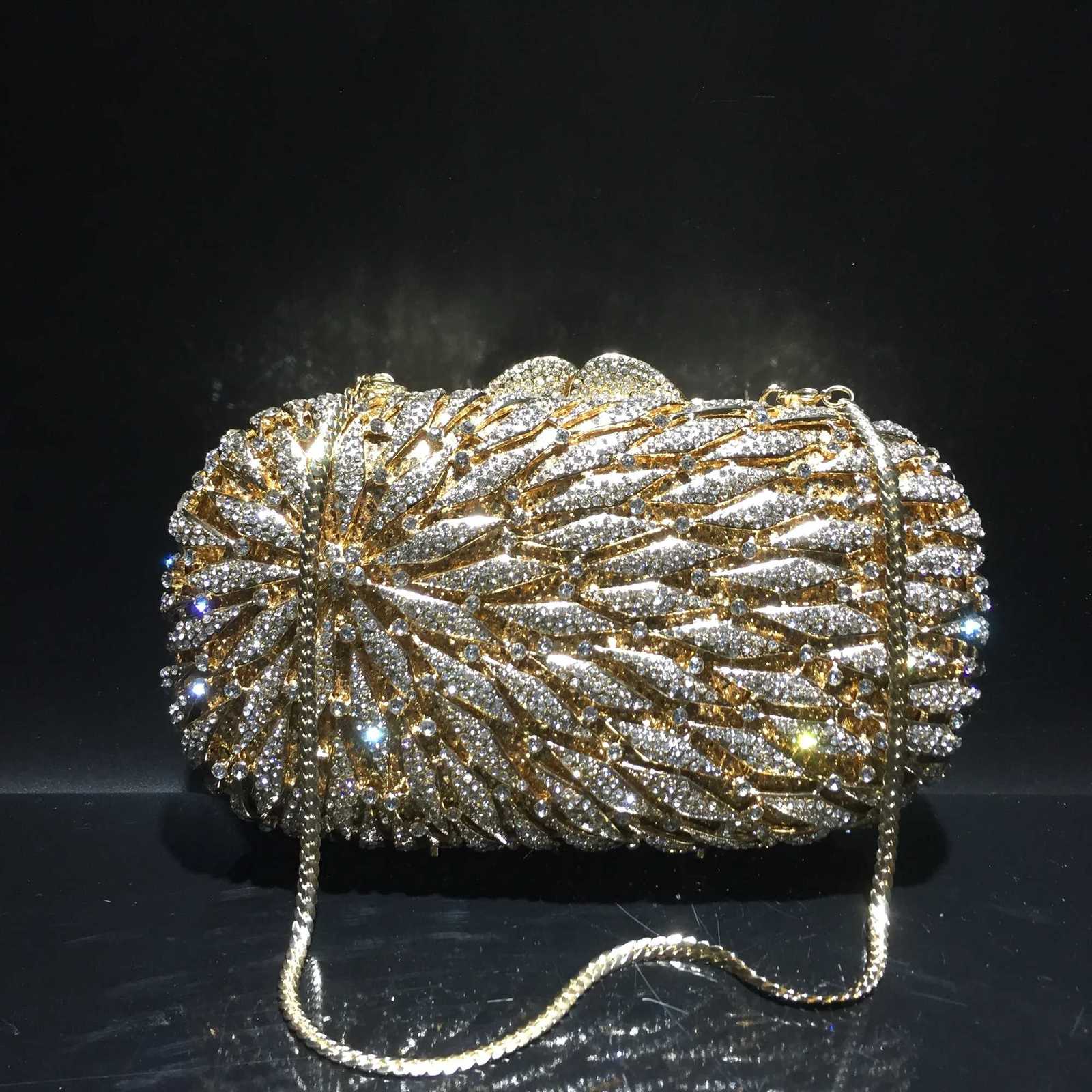 Evening Bags Hot Sale Shiny Diamond Prom Party Fashion Portable Handbag Women Evening Clutch Bag H261016