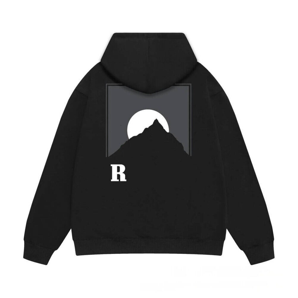 Rhud Hoodie Designer Mens RH Hoodies Hip Hop Quality Fashion High Street Retro Luxury Hoodie Streetwear Rhuds Hoodie 9Fa
