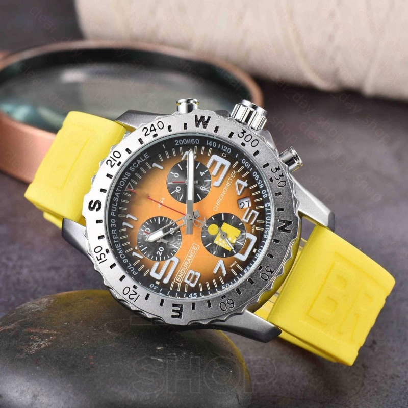 Bretlingwatch Watch Designer Watch Mens Breitlinlyness Watch Automatic Quartz Stainless Steel Business Watchband Multicolor Classic Mens Rubber Stra