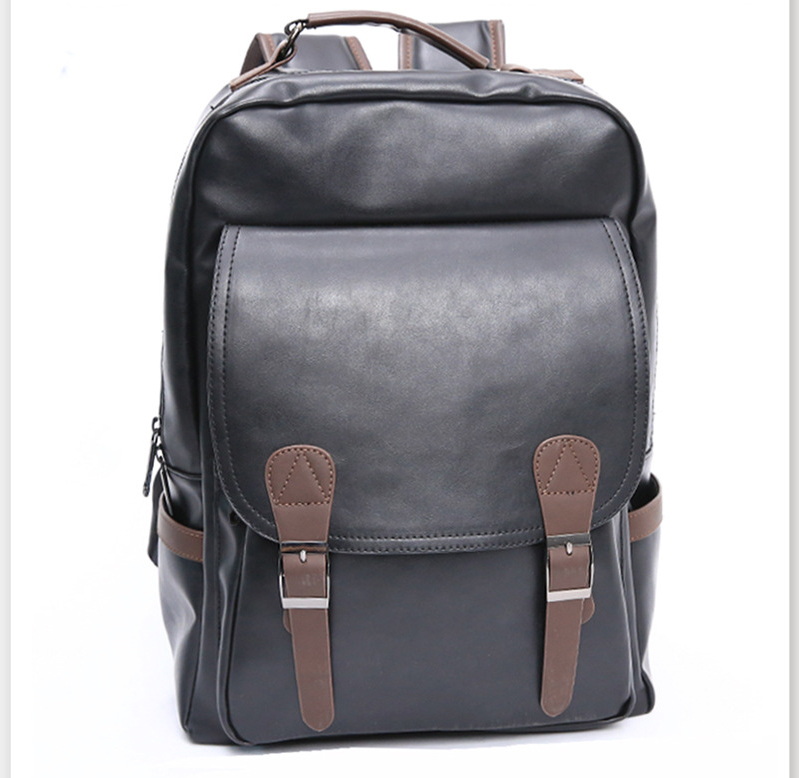 Designer Women Men Backpack Vintage Men's Backpack Fashion Flap Buckle Backpacks For Men Luxury PU Leather Travel Backpack Large Capacity Lapto