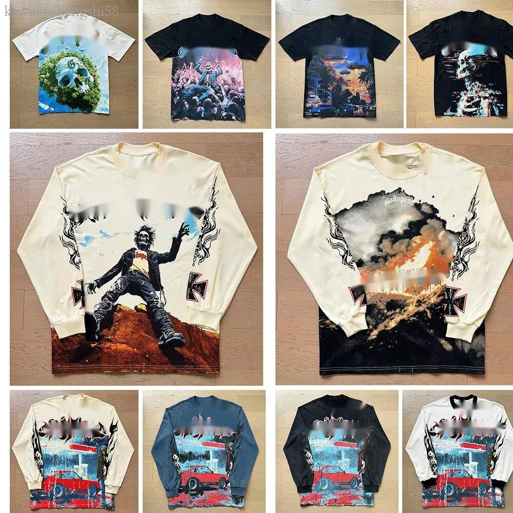 Godspeedy Men's sweatshirt Godspeedful jacket longsleeve T shirt mens designer clothes Hip Hop Graphic Tee Spring Summer Men Women Luxury Godsp