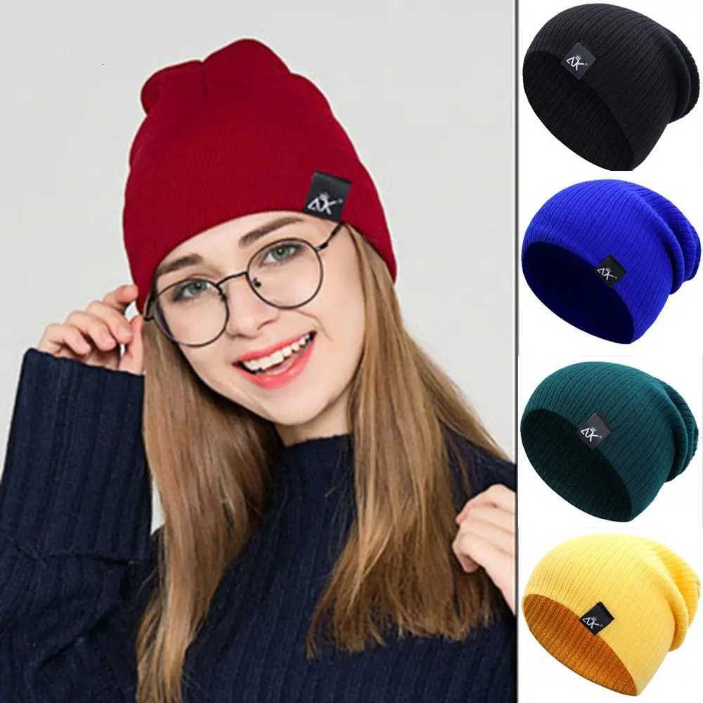 Beanie/Skull Caps New Solid Cute Ladies Casual Cap Winter Autumn Hats Warmer Bonnet Female Beanie Caps Knitted BeaniesT261017