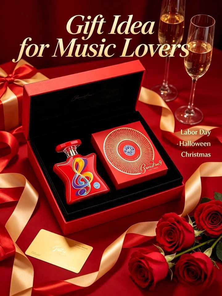 New Arrival Bond No9 West Side EDP 100ml 33oz Red Star Perfume Rose Vanilla Ylang Peony Amber Musks Long Lasting Scents Men Women Labor Day Hallo M2