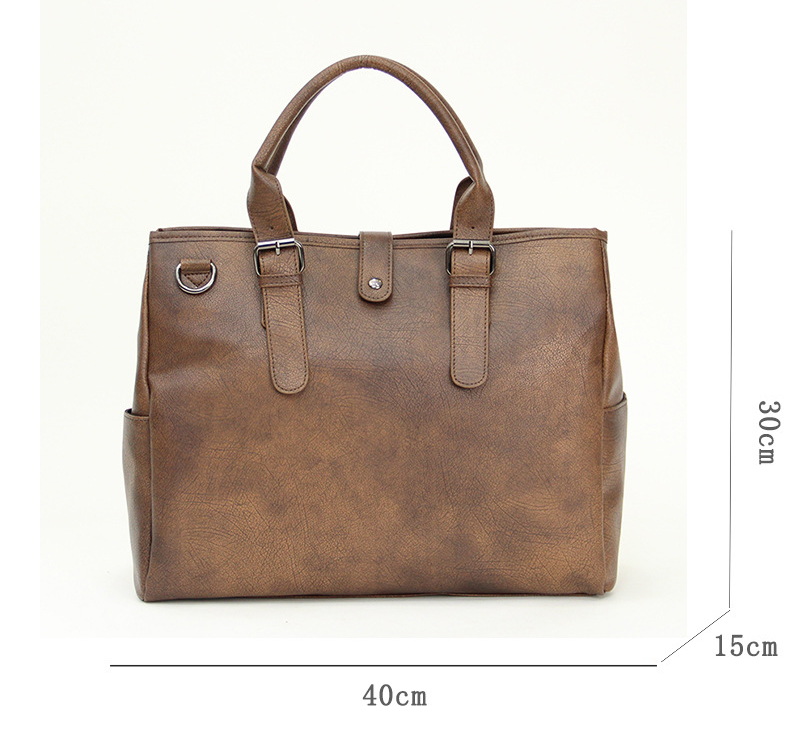 Women briefcase Bags Designer Luxurys Business Big Handbag Vintage Computer Men Handbag Shoulder Bag Casual Briefcase Multifunctional