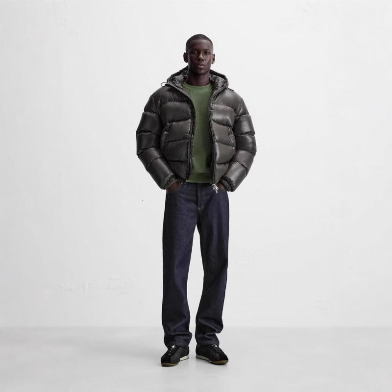 Luxury Brand Designer Clothing Europe And America Free Shipping 12025 New Cotton Padded Down Jacket, American Jacket, Hooded Casual Jacket With Padd
