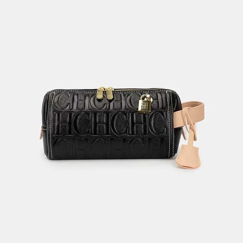 Evening Bags CH Summer New Women's Makeup Bag Feel 2026 Versatile Letter Printing Design Women Must-have Makeup Bag H261016