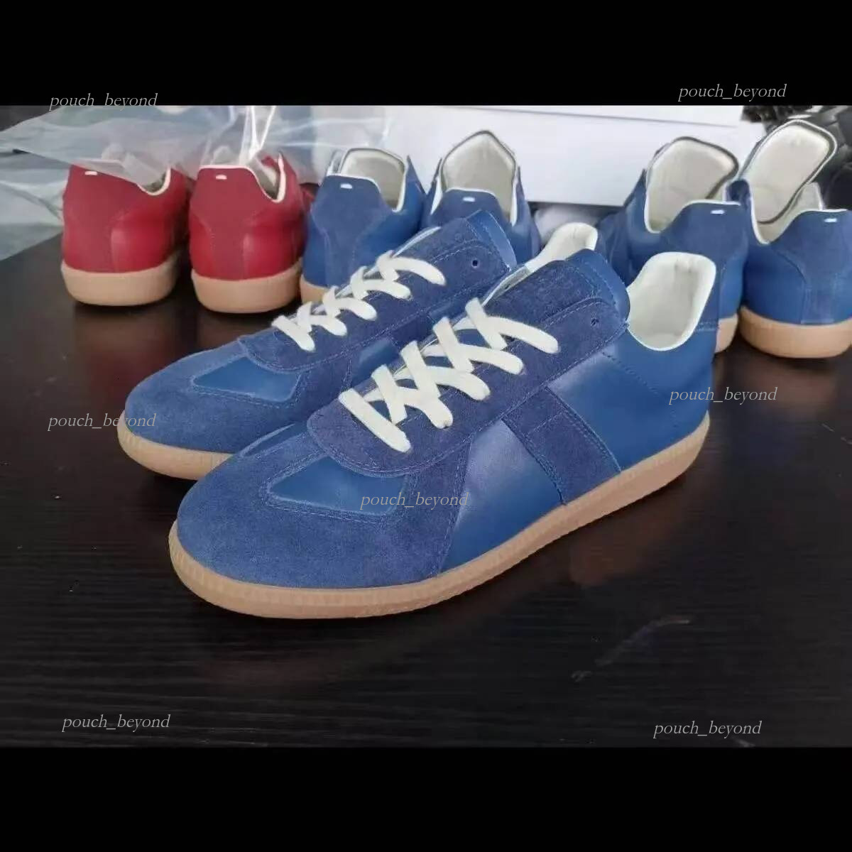 MM6 shoes margela sports made Germany Gat casual designer luxury shoes available in black gray white brown for men and women S260526 margela Sneaker