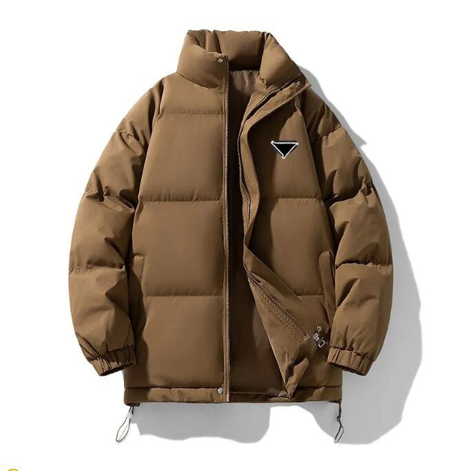designer mens puffer jacket men down jackets mens winter coats Dark blue women outerwear embroidered winter outerwear coats asian size s-3xl