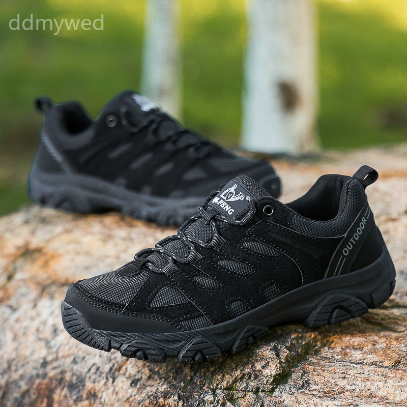 Men's Outdoor Hiking Boots Waterproof Lightweight Trekking Sneakers for Trail Running
