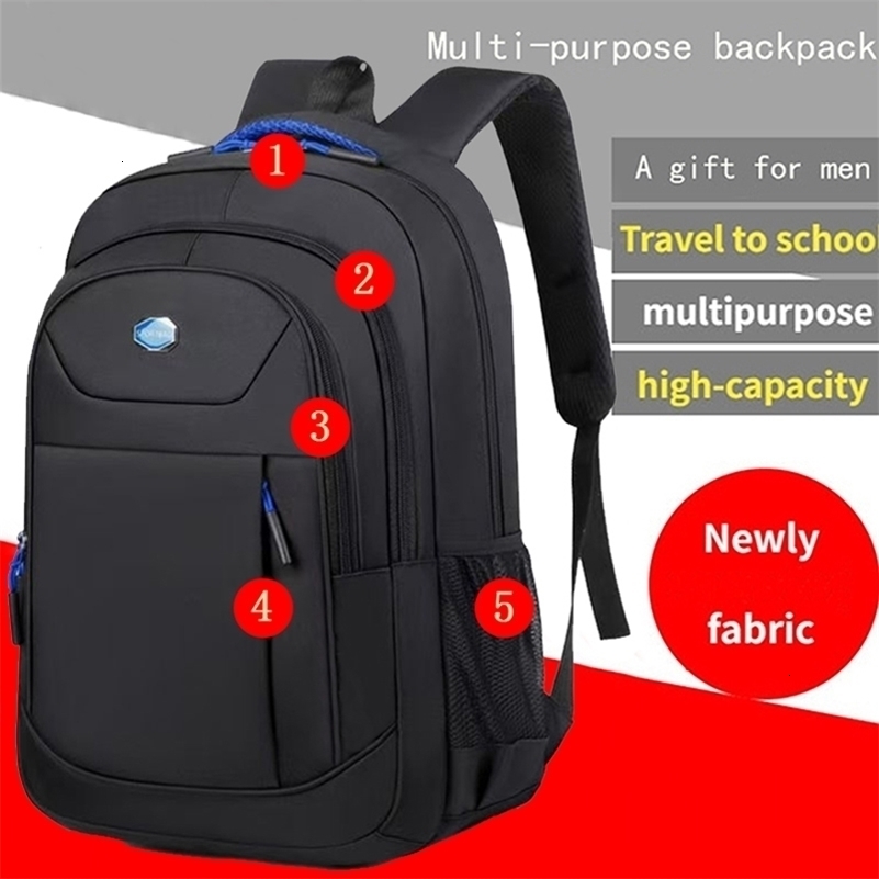 Men's and Women's Double-Shoulder Backpack - Solid Color - Business Travel Business Trip Commuting Casual Use260929wwww