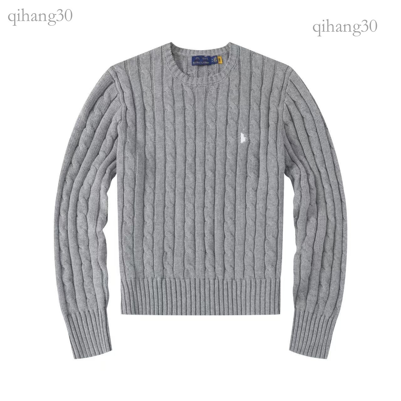 Sweater Men Designer Polo Cardigan Sweater Cashmere Pullover Luxury Knitwear Pony Embroidered Fashion Ralf Sweaters Laurnen Long Sleeve Db6
