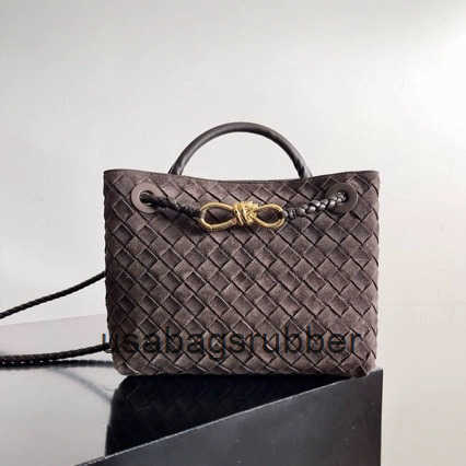 Graceful Designer Style Handwoven Top Handle Tote Bag Wear Resistant Leather Bag For City Stroll