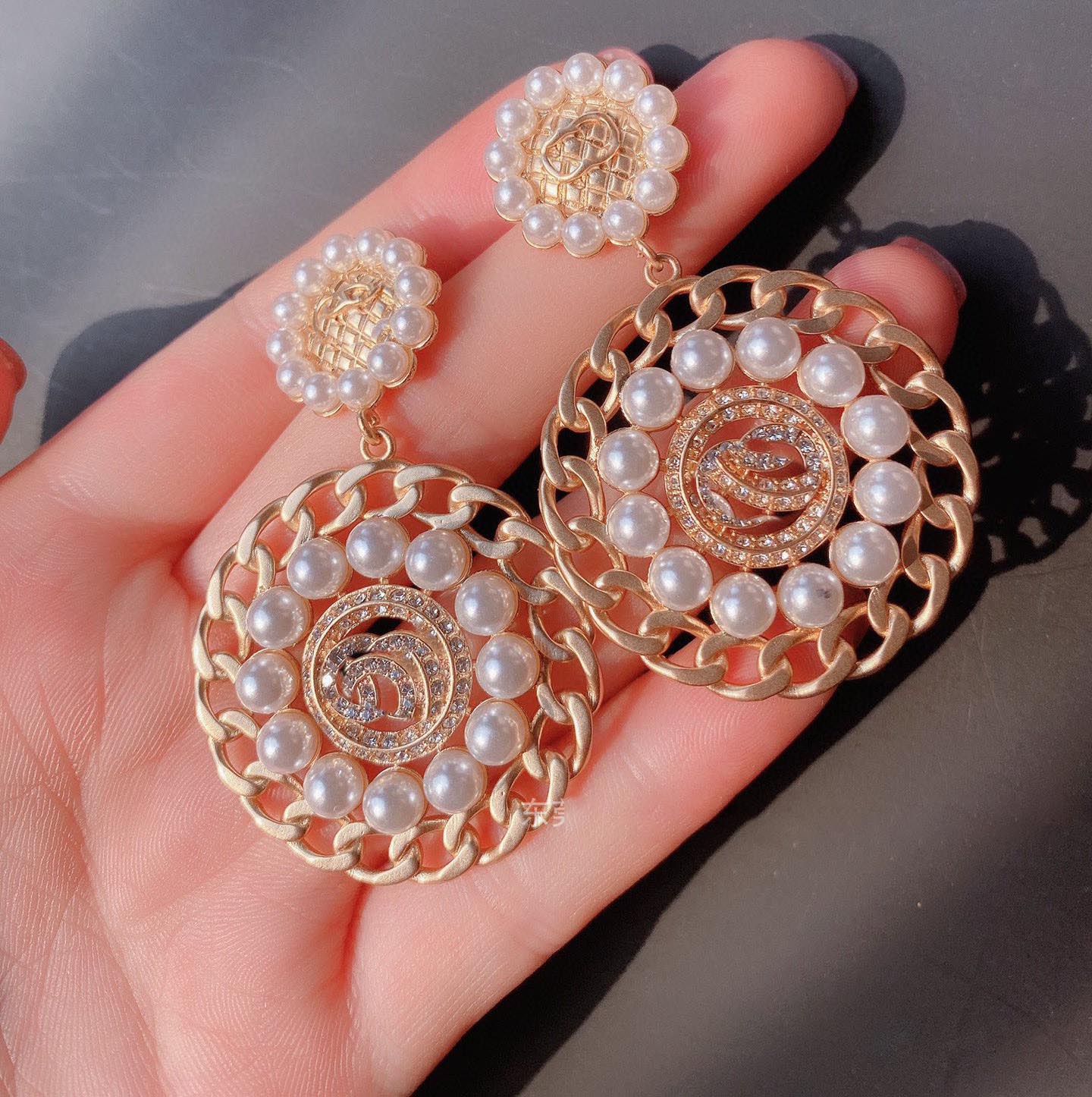 2026 Designer Party Large Earrings Fashion Jewelry Studs Women's Earrings Korean-Japanese Hip-Hop Rock Style Accessories 6666
