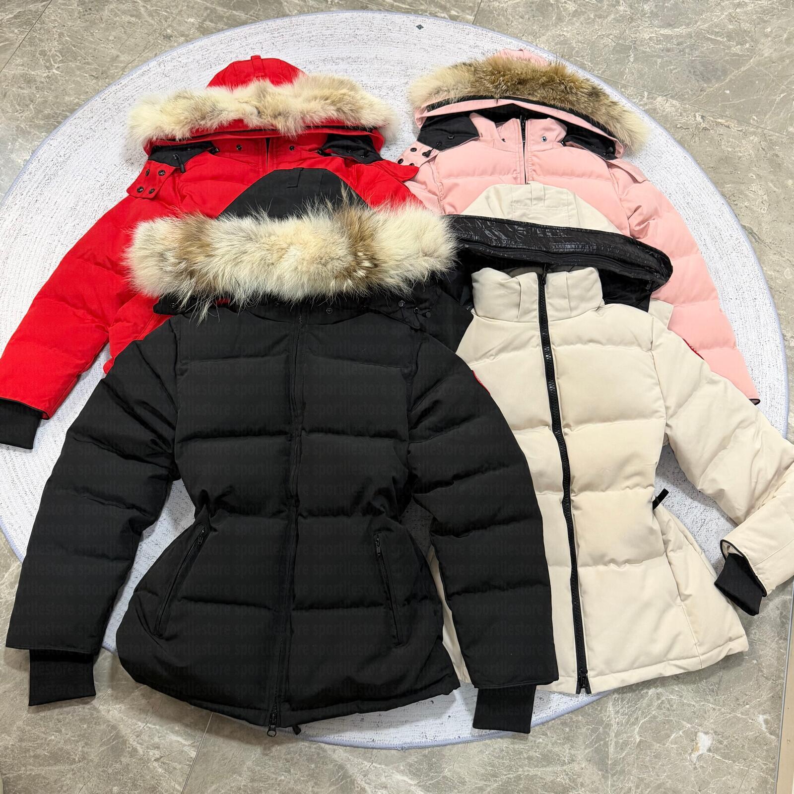 Femmes Doudoune Designers Puffer Vestes Parka Manteau Col De Fourrure Thermique Top Femme Femme Automne Hiver Grand Vêtements Manteaux Doudoune d