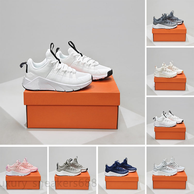 Kids shoes designer Metcon 5 6 Marathon 6s Running Shoes Children youth Trainers Triple Black Anthracite White Light Lemon Twist Hot Punch Jogging O