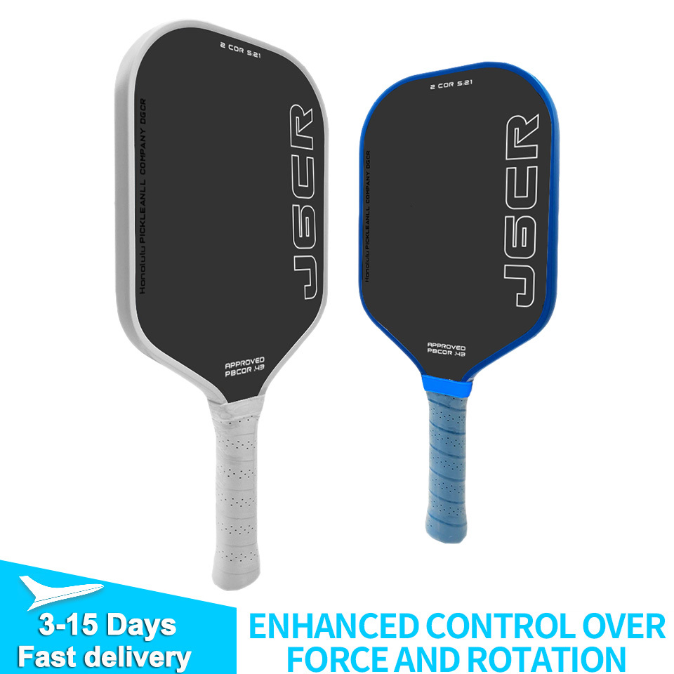 HONOLULU J6CR Pickleball Paddle CFC Carbon Fiber Foam Core Dynamic PowerFlex Rough Surface Power Rebound 5th Gen USAPA Apved 26Y1017