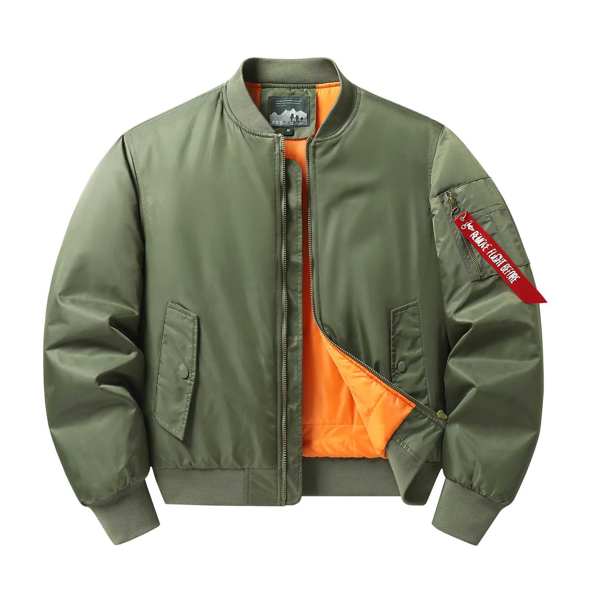 2026 Autumn/Winter Flight Jacket Men's Trendy Brand Retro Outerwear with Cotton Baseball Shirt Coat S261017OG08