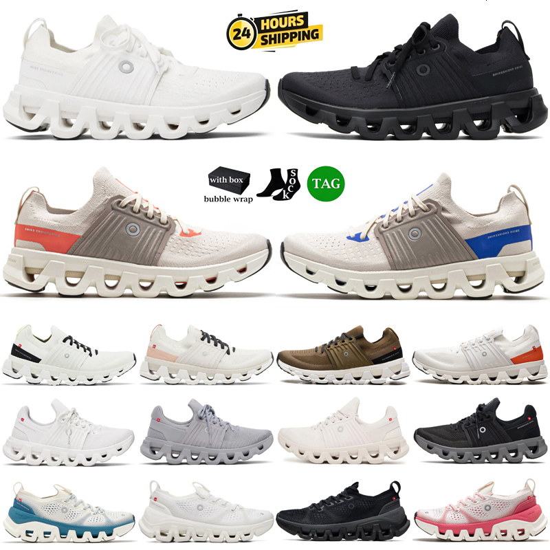 With Box Designer Mens Womens OC Running Shoes Cloudswifts 4 Amp X Tempo Sneakers Black Eclipse White Grey Mesh Ultra-light Daily Outfits Sports Out
