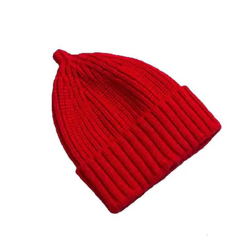 Beanie/Skull Caps Cute Hat Women Autumn Winter Beanie Knitted Hats For Women Girls Boys Bonnet Warm Beanies Hat Parent Child Design Christmas GiftT2
