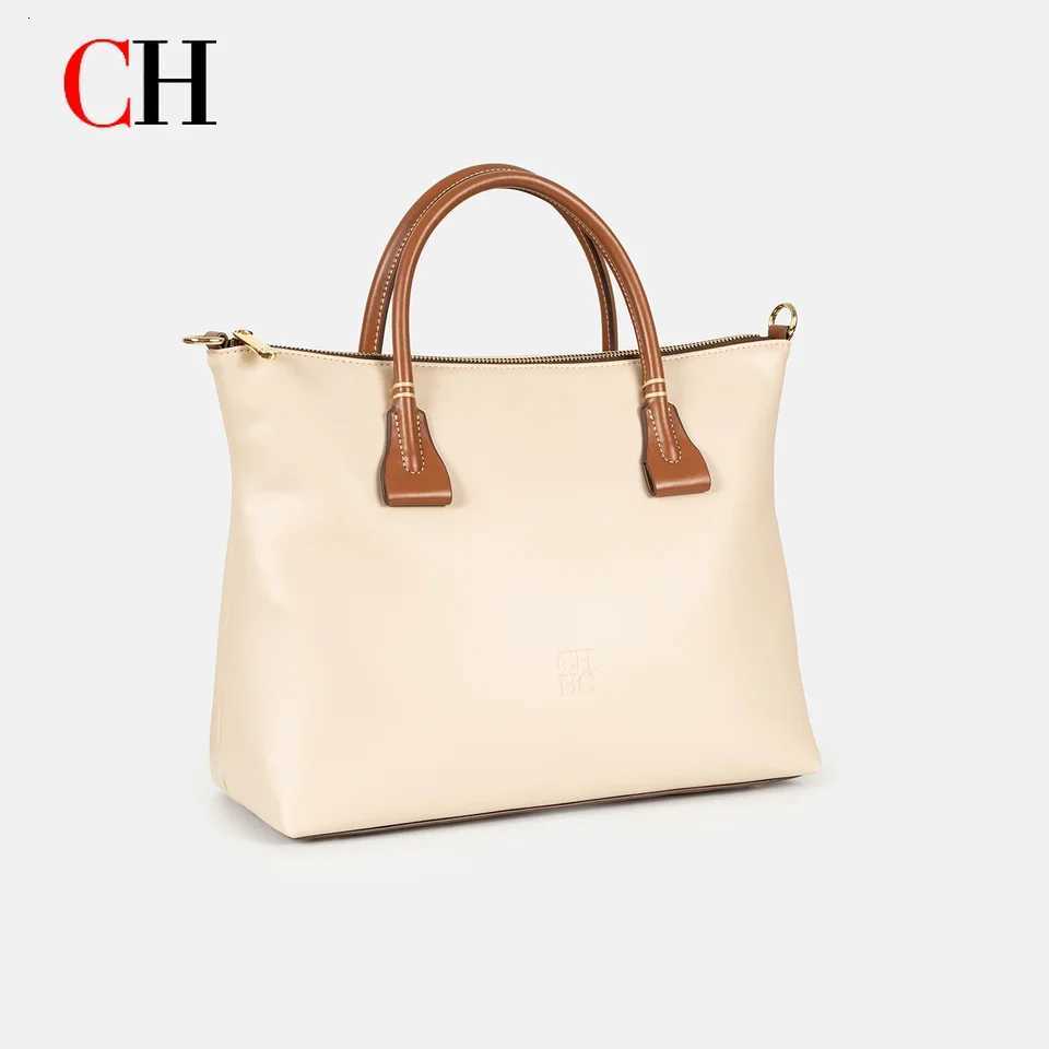 Evening Bags Totes CH Tote Bag Women Embossed Large Capacity Handbag Detachable Shoulder Strap Commute Shopping Bag Bolsos Mujer H261016