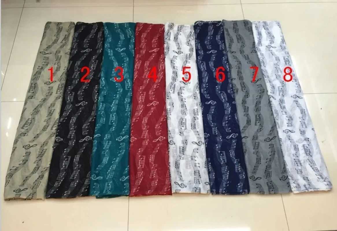 New Fashion Music Notes Print Style Scarf Shawls Hotsale Women Scarves Wrap Hijab 7 Color Wholesale 10pcs/LOT S2610172SS8