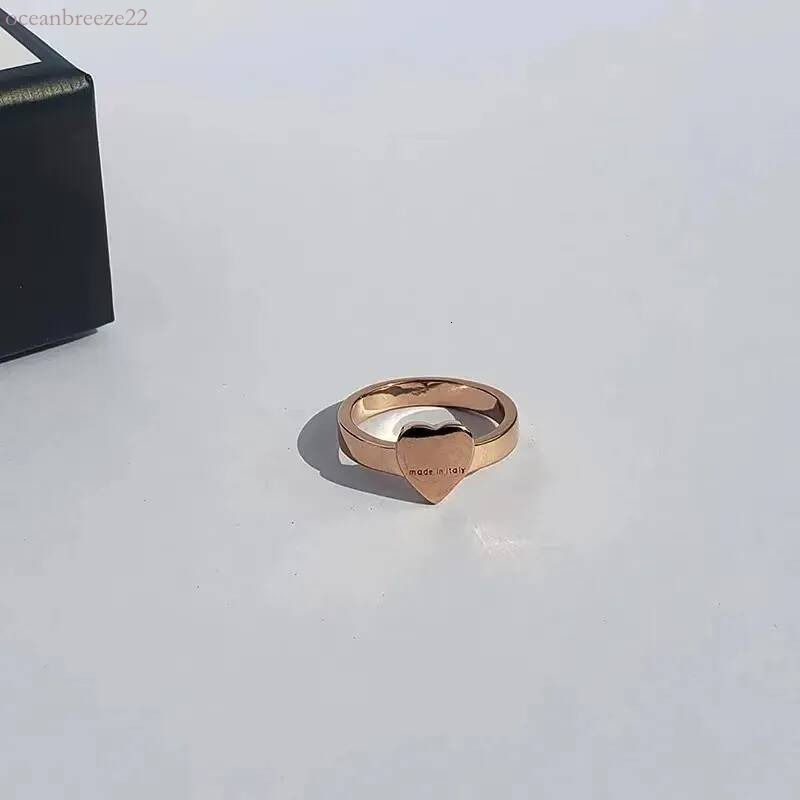 gg rings Luxurys ring mens ring gucclyness rings designer Fashion Titanium Steel Engraved Letter Pattern designer ring engagement ring Size 5 10 rin