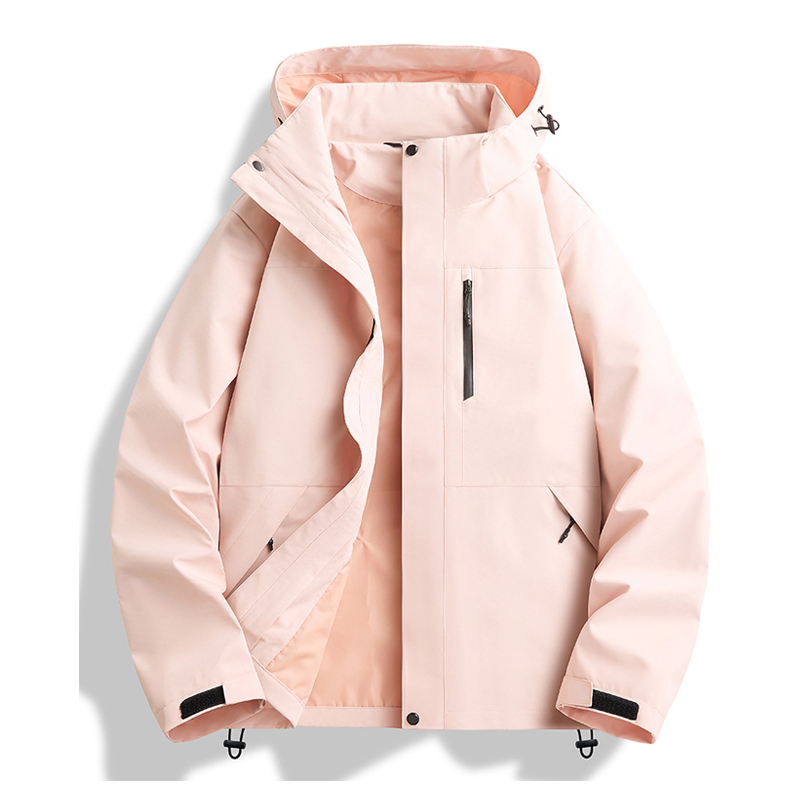 Designer Jacket Mens Hard Shell Rain Jacket Embroidery Waterproof Windbreaker Hooded Zip Up Ski Jackets Raincoat for Outdoor Fishing Skiing Mountain