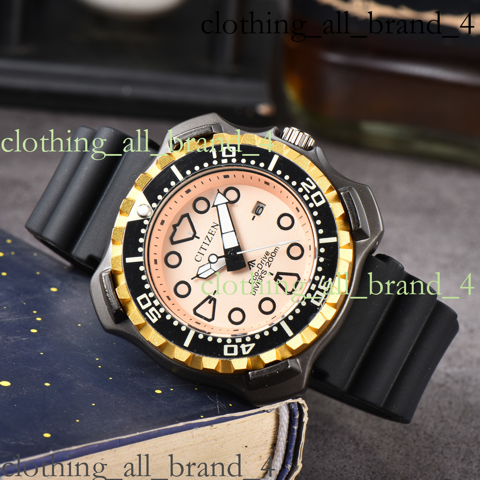 Citize Watch Men Luxury Trend Citi Quartz Calendar Waterproof Multi Function Fancy Round Stainless Automatic Date Designer High Quality Mens Citizen