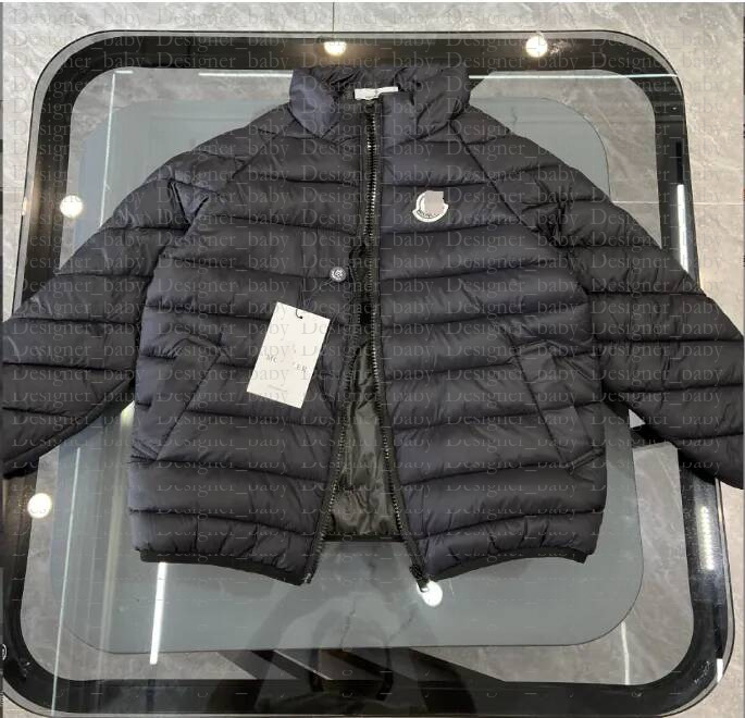 Kids Autumn Winter Hooded Down Cotton Coat Short Length Lightweight Warm Comfortable Outerwear for Boys Girls Baby Daily Wear