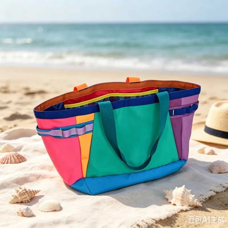 Cross Body 2026 autumn and winter new color blocking splicing large capacity tote bag for women's casual commuting shoulder travel bag H261016