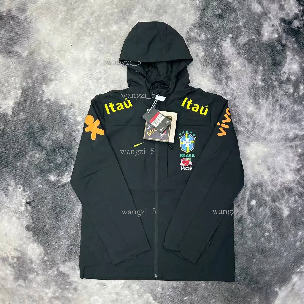 Brazil Windbreaker Jacket Man Veste Homme Veste Bresil Windbreaker Designer Women Jackets Coat Hoodie Mens Brazil Jacket Breaker Trend Waterproof Tr