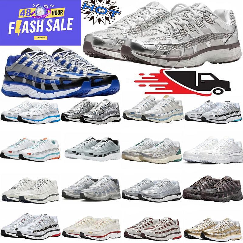 Designer 6000 man Breathable Running shoes Mesh Black Mesh Dark Grey Light Grey Running Shoes Retro Chunky Sneakers Cushion Athletic Footwear for Tr