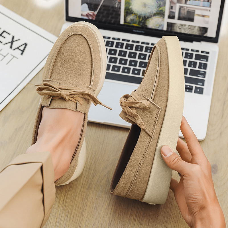 2026 New Suede Loafers, Trendy Slip-On Shoes, Casual Men's Footwear, X323