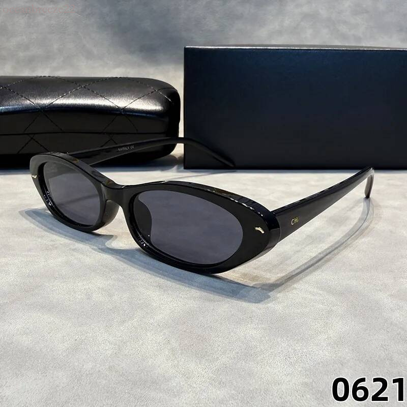 Women Luxury Oval changlasses Black Gold Full Frame Designer Eyewear Cat Eye Polarized UV400 Anti Glare Lenses Multi Style Outdoor Fashion Shades ch