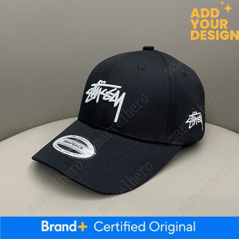 Celebrity Style Versatile Hat Men S Street Fashion Brand Stussy Baseball Cap Cross Border Foreign Trade Wholesale Women S Duckbill Cap