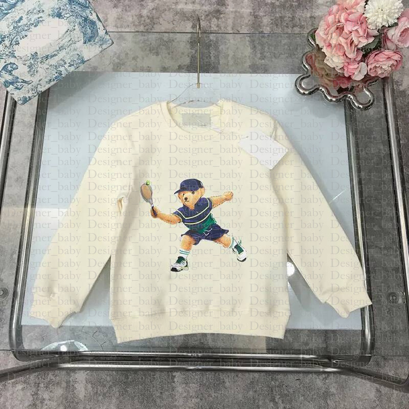Designer Kids Clothing Winter Children Sweater Boys Girls Designers Top High Quality Hoodie Zipper Luxury White Black Clothes