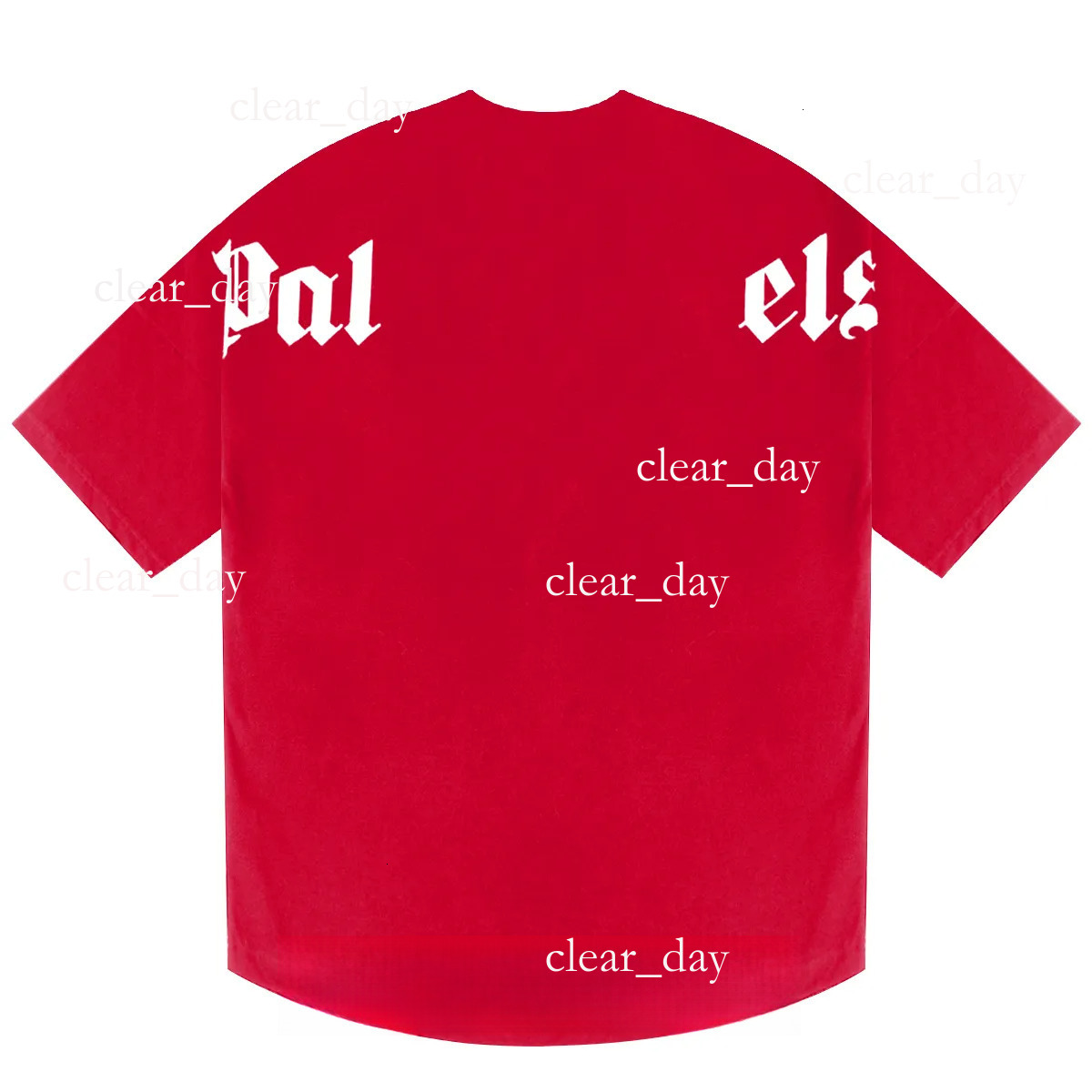 Palmlyness Shirt Oversize American Retro Apparel Men Women Loose Casual Tops Shirt Anti Shrink Sturdy Garment Vintage Style For Palmity Angles Tshir