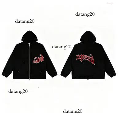 GodspeedyLong Sleeve Designer Hoodie Vintage Skeleton Graphic Hooded Collection Shirt Beach Hipster Fabric High Quality Cotton Tops Godspeedy Long S