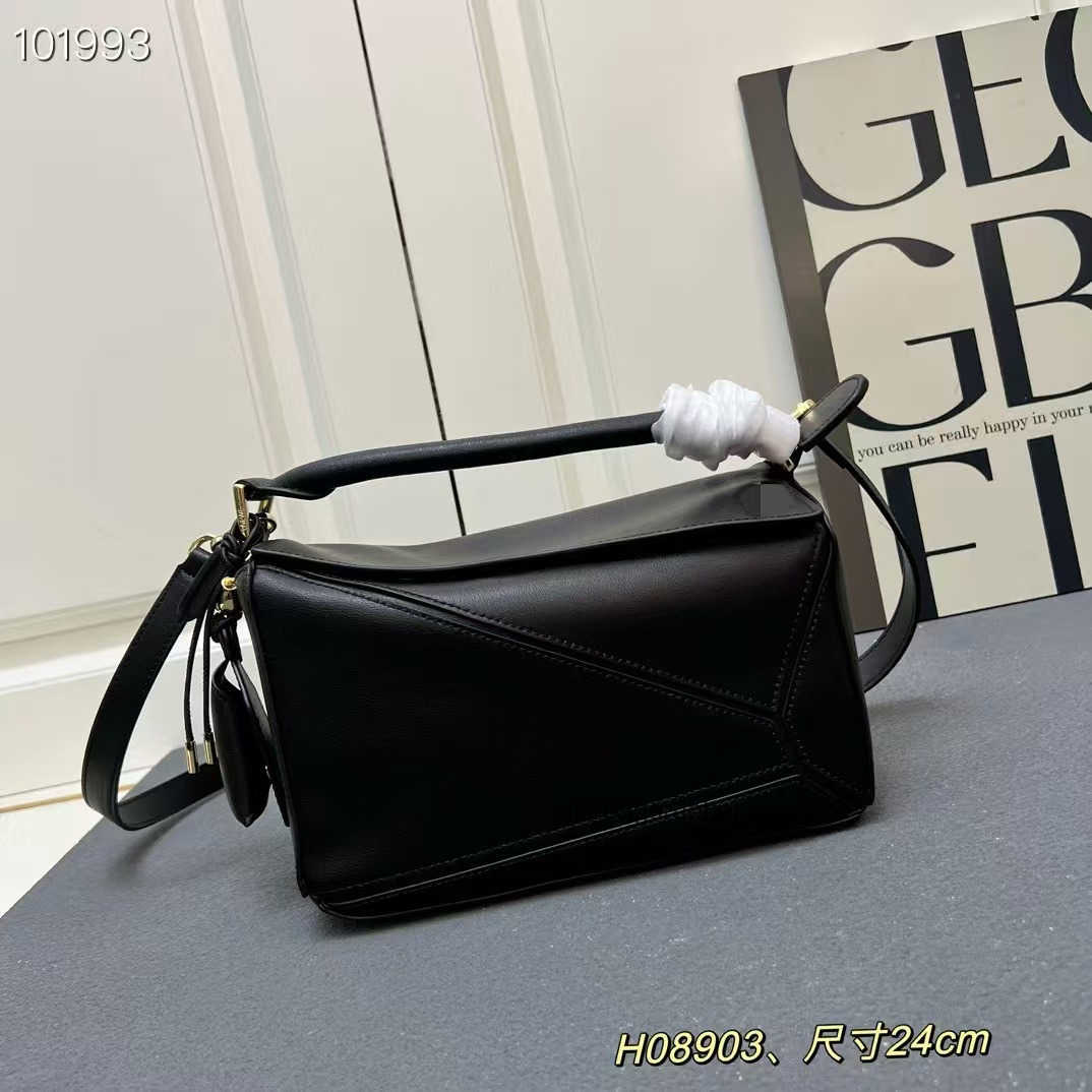 Modern Designer Style 2026 New Versatile Fashion Geometric Bag Handbag Shoulder Bag Crossbody Bag Cowhide Lunchbox Bag