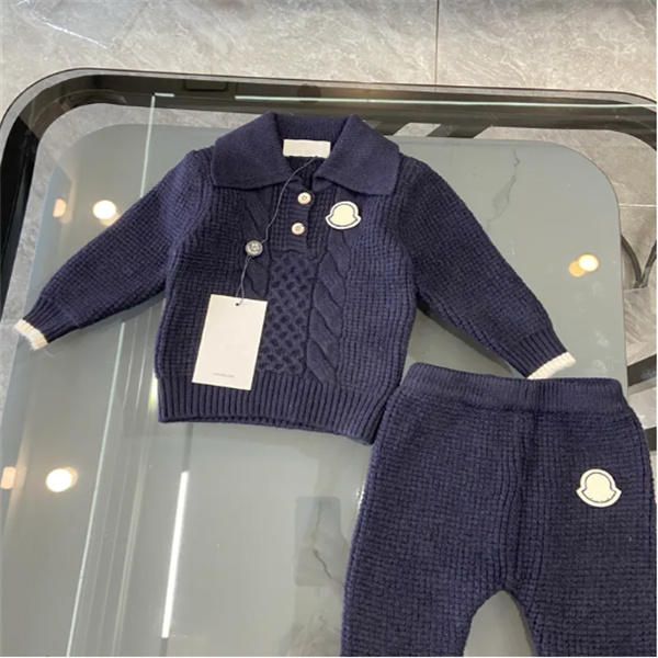 Brand Kids Clothing Sets Designer Newborn Baby pullover sweater pants Two-piece Suit Autumn Spring Baby Boys Girls Clothes Outfit Comfortable Sweats