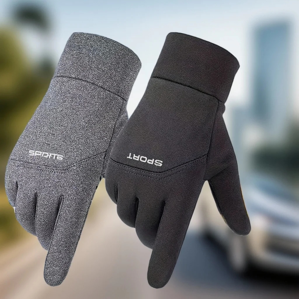 Men Winter Waterproof Thermal Cycling Gloves Touchscreen Ski Running Motorcycle Warm Non Slip 261016